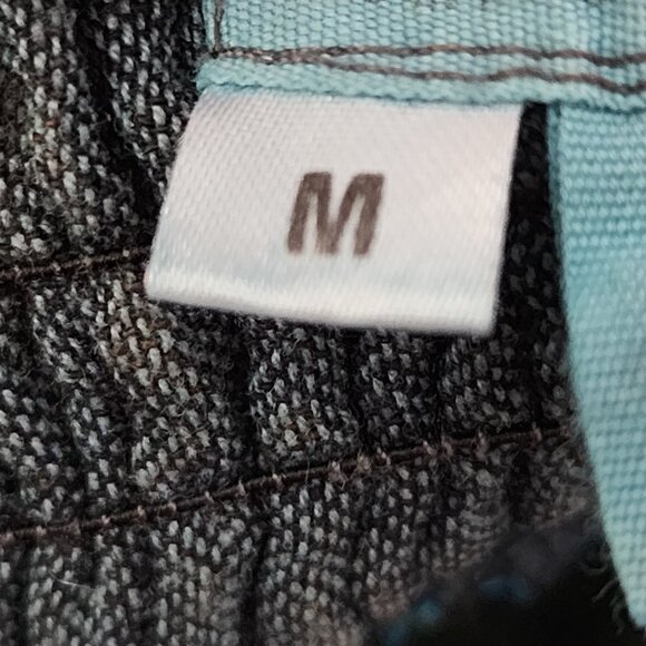 Ark Imports Nepal Colorful Patchwork High Rise Wide Leg Crop Pants - Picture 5 of 7